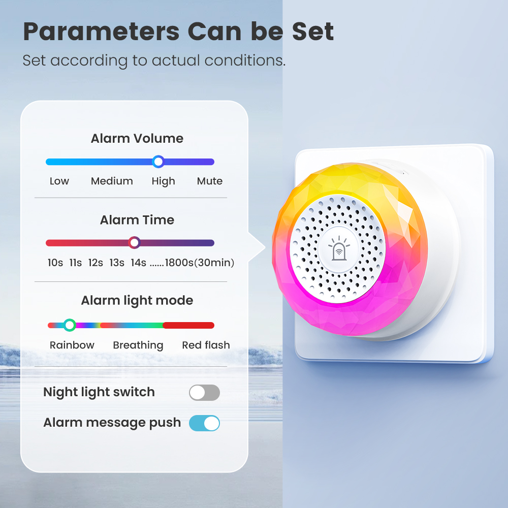 Tuya Wifi Smart Siren for Home - Home Security Uk 评论和价格
