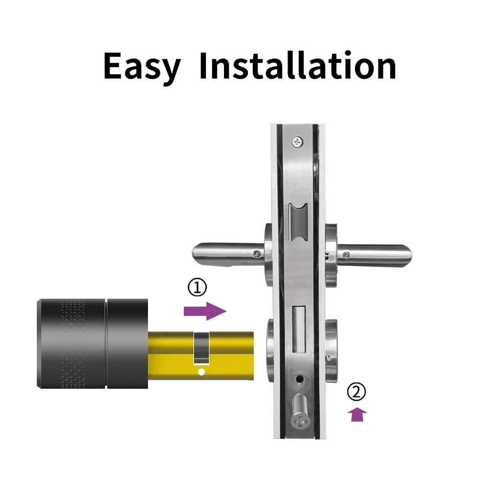 M501 Wehere Tuya Smart Door Lo - Door Lock Smart Keypad 评论和价格