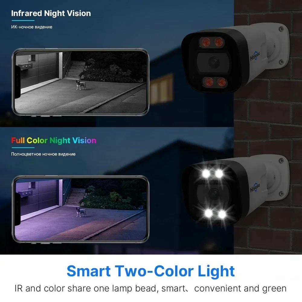 Hiseeu 4K 8channel 8mp Outdoor - Home Security Kit With Camera 评论和价格