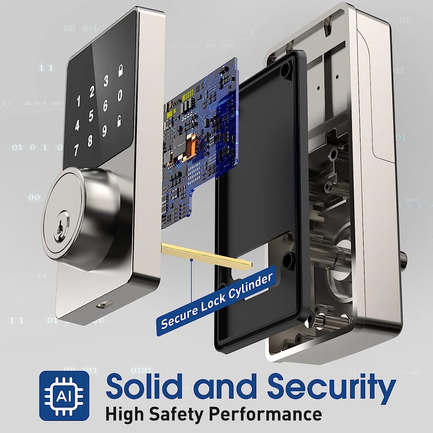 Smart Lock with Password, Keyl - Door Lock Smart Keypad 评论和价格