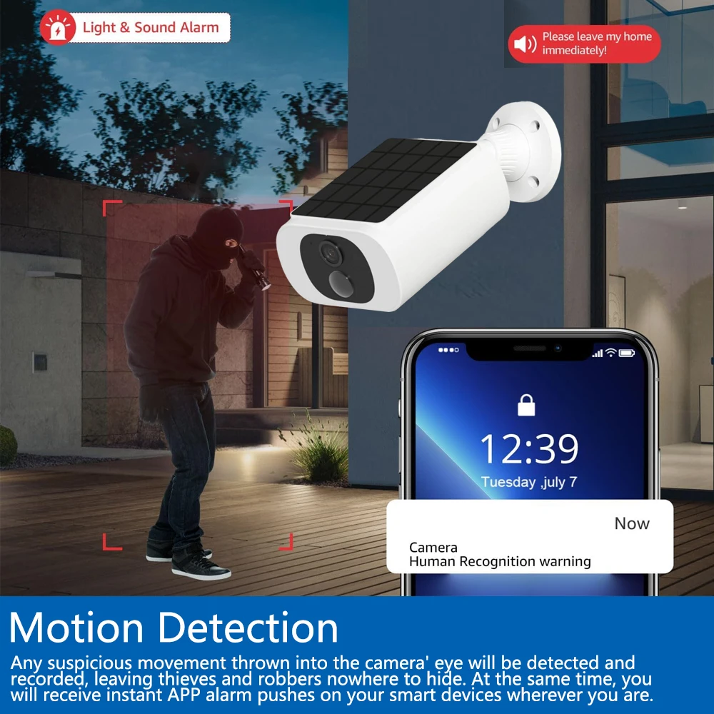 Tuya 5MP Solar Security Camera - Home Security La 评论和价格