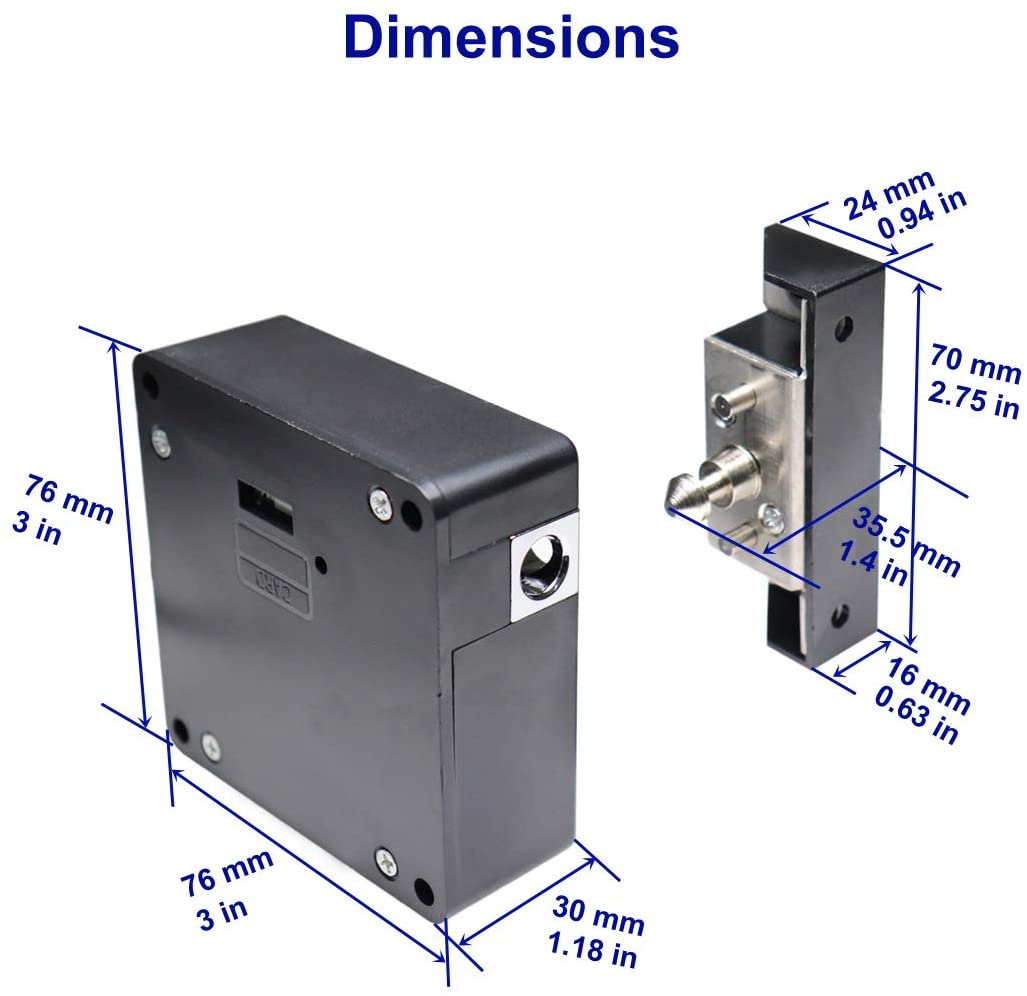 Smart Drawer Lock Invisible El - Door Lock Smart Keypad 评论和价格