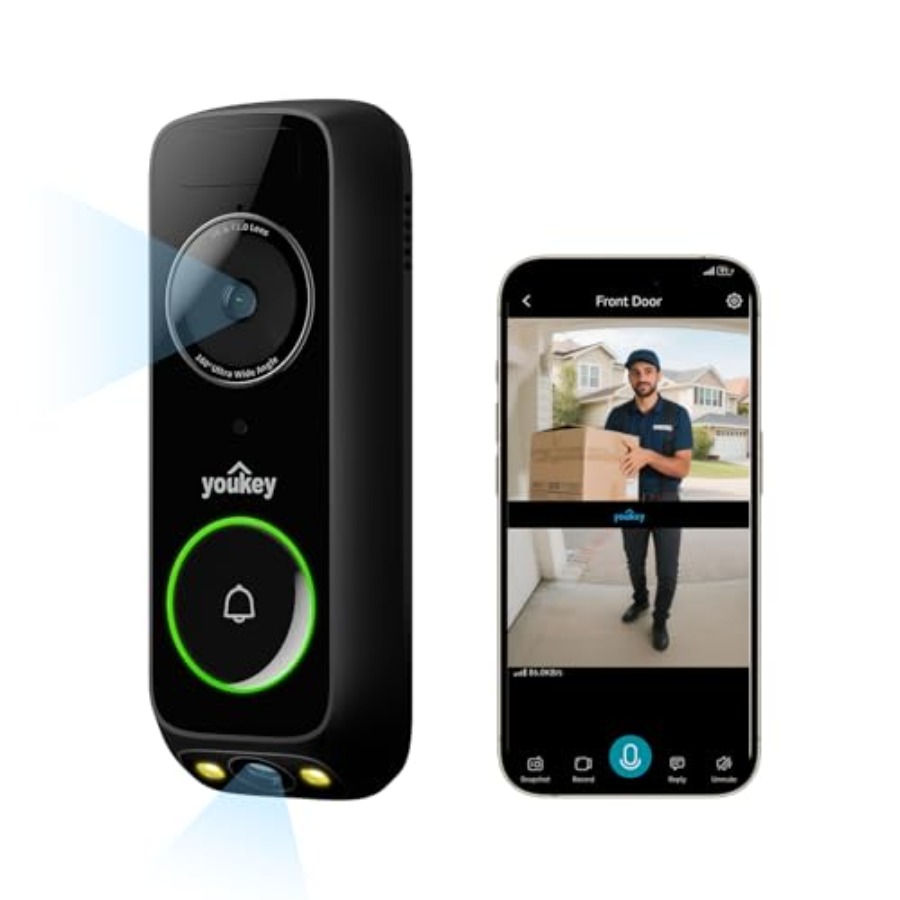 Wireless doorbell camera for h - Home Security No Subscription 评论和价格