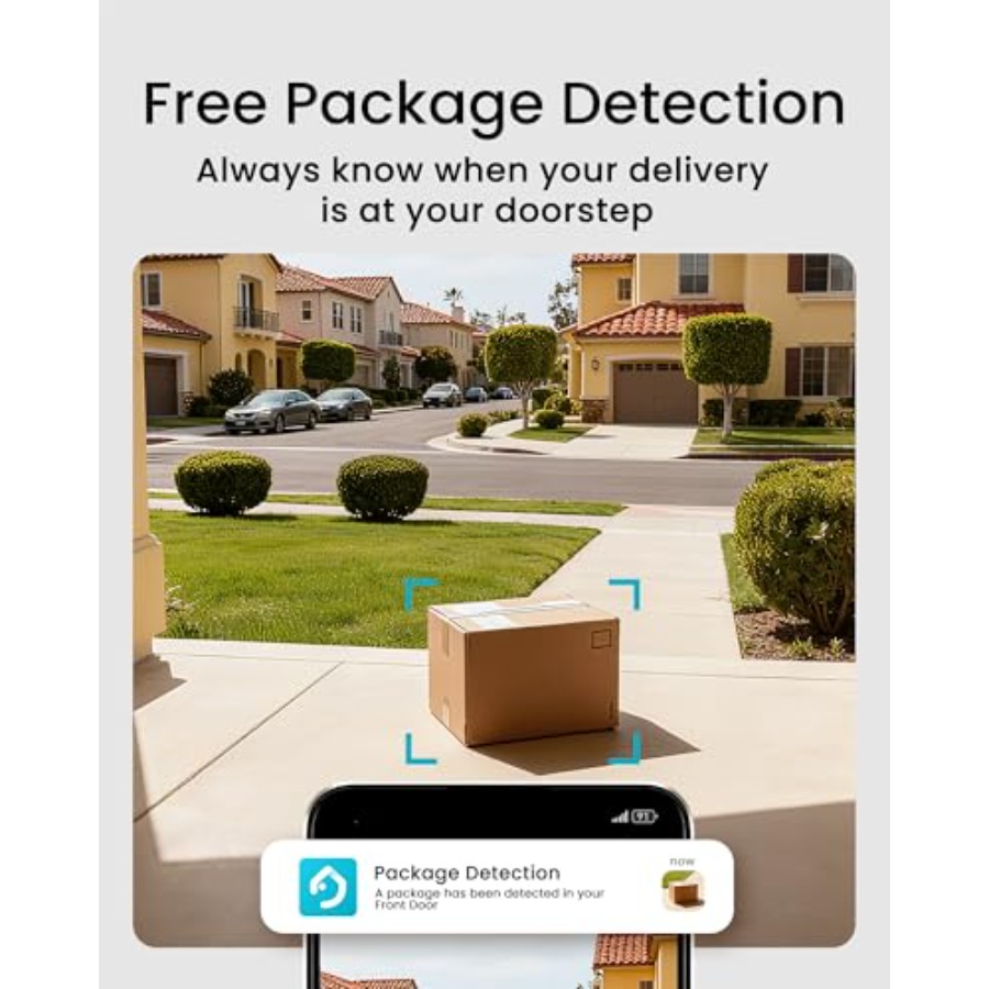 Wireless doorbell camera for h - Home Security No Subscription 评论和价格