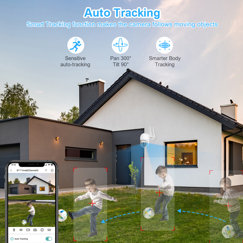 Smar 3MP Wireless CCTV Securit - Home Security And Cctv 评论和价格