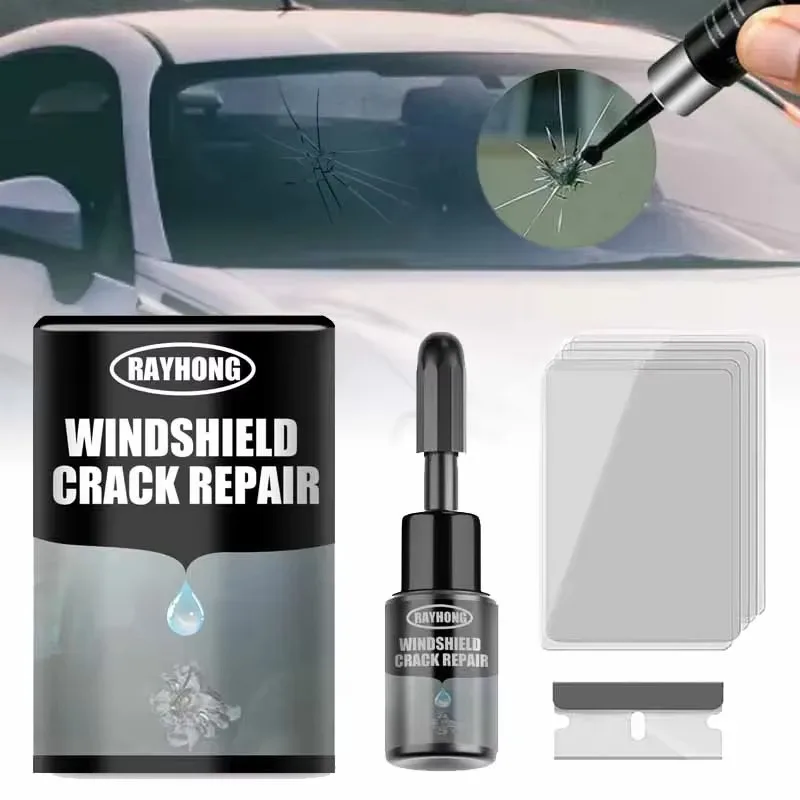 Windshield Crack Repair Fluid  - Glass Break Detector 评论和价格