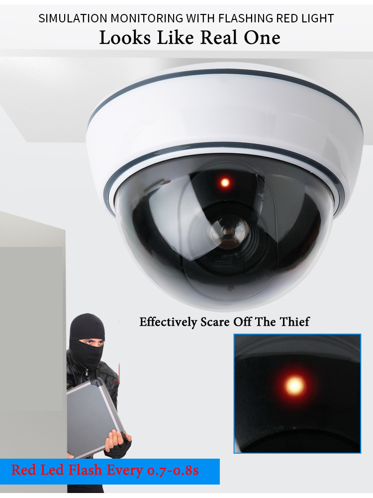 Creative Black/White Fake Dome - Home Security La 评论和价格